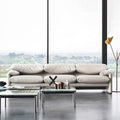 Maralunga fabric sofa italian normcore living room club medieval straight row leather sofa