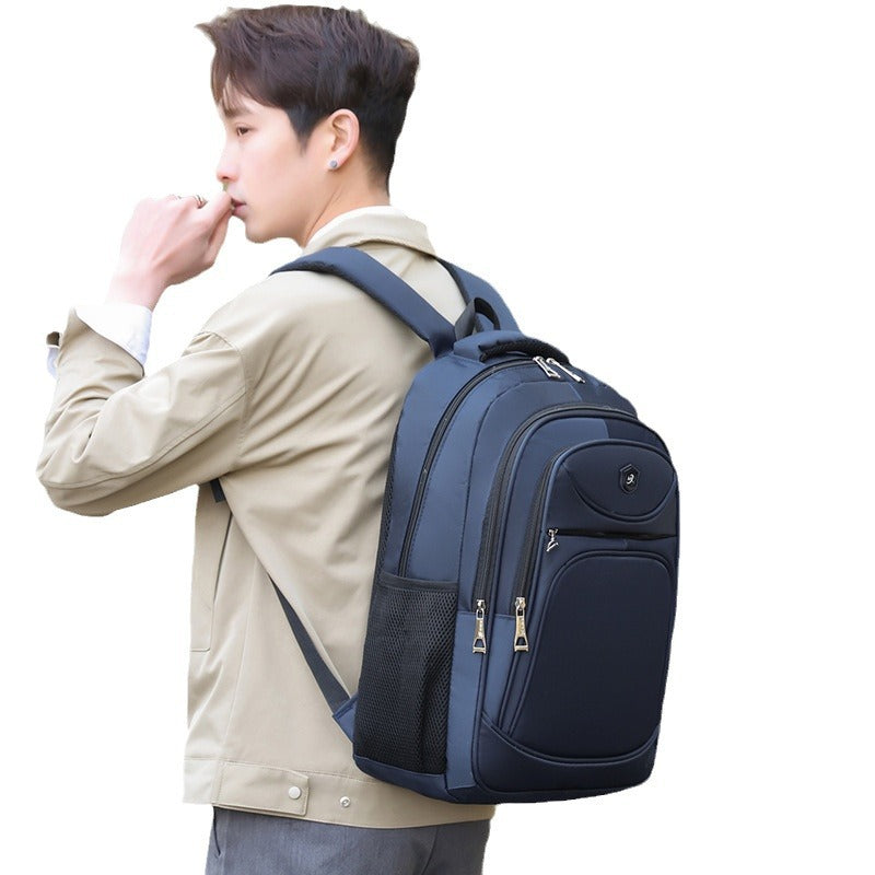 Backpack Spring New Simple and Lightweight Backpack Lightweight School Bag Darong Men's Business Travel Backpack