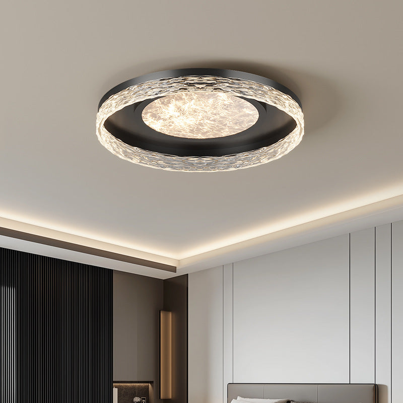 Living room light Italian minimalist light luxury Nordic high-end living room main light ultra-thin ceiling light whole house lighting package