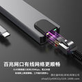 Laptop type-c 10-in-1 docking station 100m network card usb3.0hub hub usb docking station