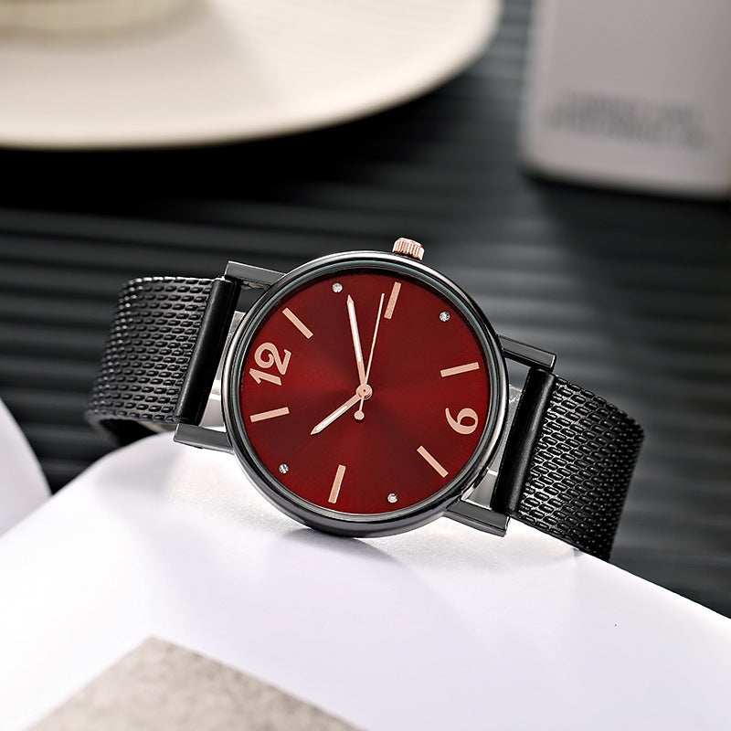 Women's watch - korean style, minimalist fashion, magazine-inspired trend, chic & stylish, quartz movement, student watch, quartz watch with dial