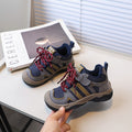 Vancahao kids' double-layer cotton sneakers -  winter new arrivals: boys' hiking shoes, girls' fashionable and versatile casual shoes
