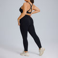 new plus size activewear set - women's cloud-soft, quick-dry, breathable workout outfit for running, training, and yoga