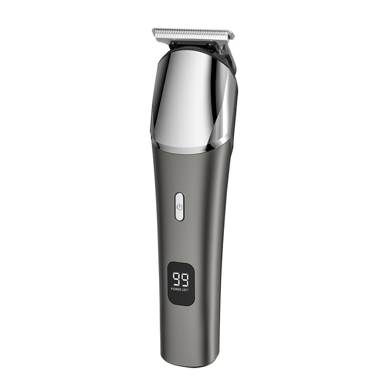 New arrival electric hairdresser suit five-in-one digital display washable electric clipper usb charging engraving push silent design