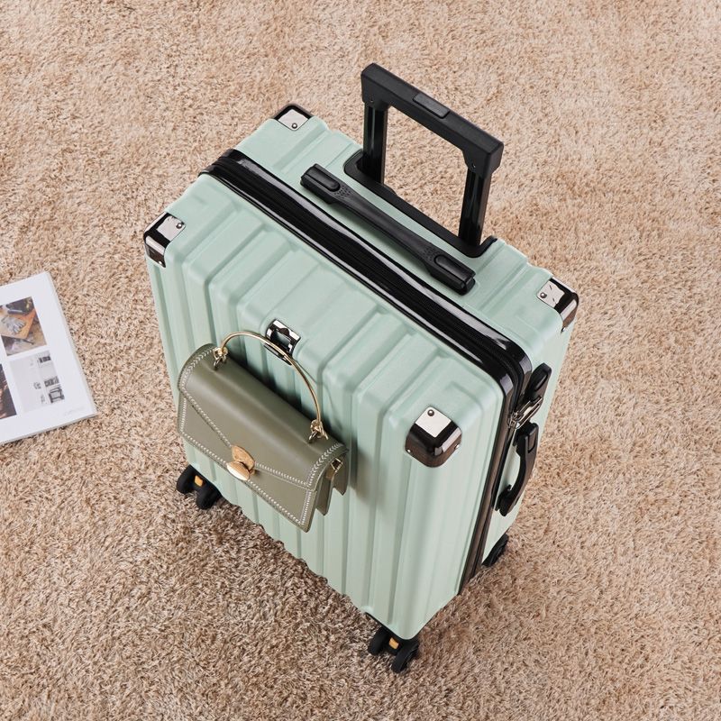 Cross-border luggage male student silent universal wheel 24 zipper box female new password box 26-inch suitcase wholesale