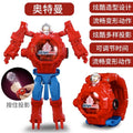 Transforming kids' electronic watch toy - student projector cartoon transformation - manwei transformation robot for boys