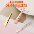Ready-to-ship wholesale cosmetic applicators: essence, face cream, and eye cream spatulas. minimalist-style small spoons for powder and cream foundation