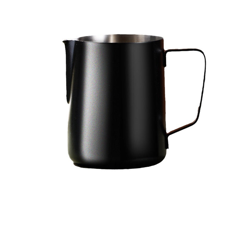 304 stainless steel tip latte art cup with scale italian latte art cylinder milk frother coffee utensils milk jug milk foam