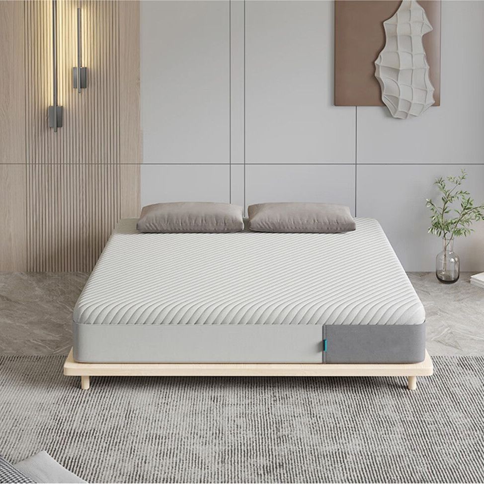 Rolled natural latex mattress with independent coils - compressed roll-packed, extra thick, and ultra-soft mattress