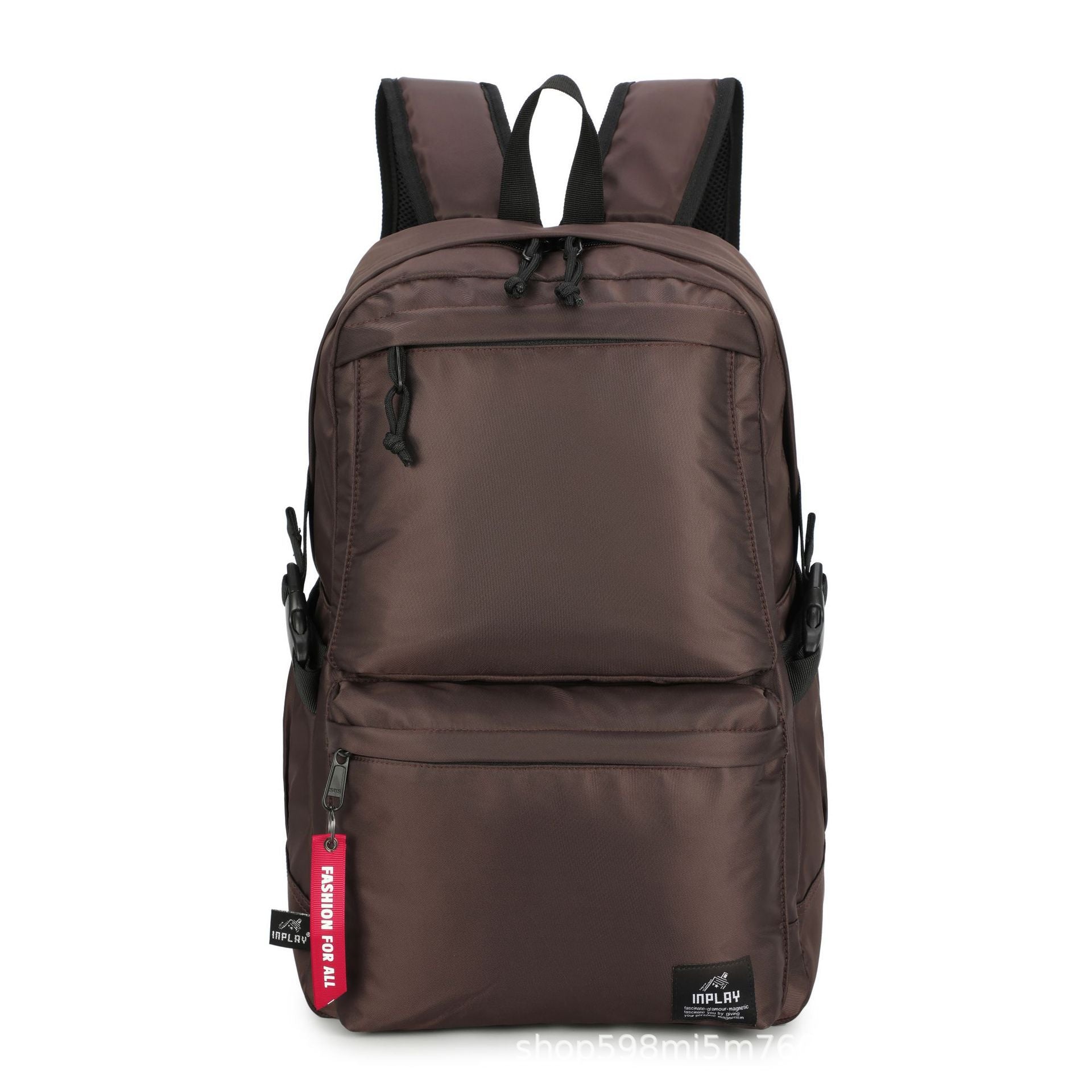 Cross-border Korean version of fashion casual backpack women's large capacity men's backpack student schoolbag junior high school high school student