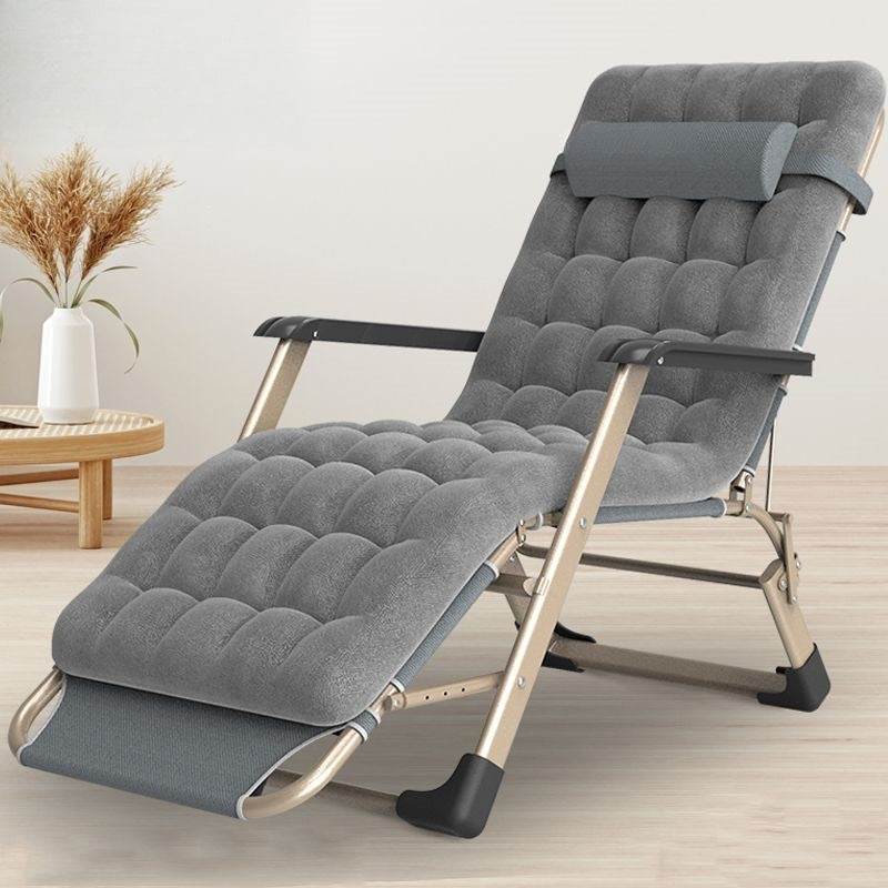 Okiffer recliner nap foldable bed nap office chair casual foldable single bed for home balcony adult