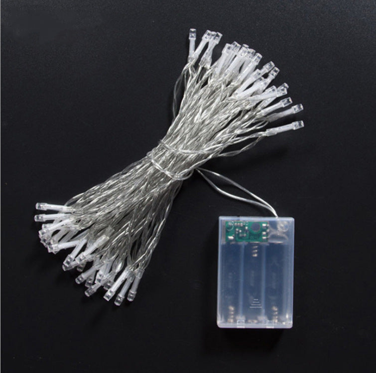 LED light string colorful light battery box string light solar light string outdoor lighting project 24V low voltage decorative light