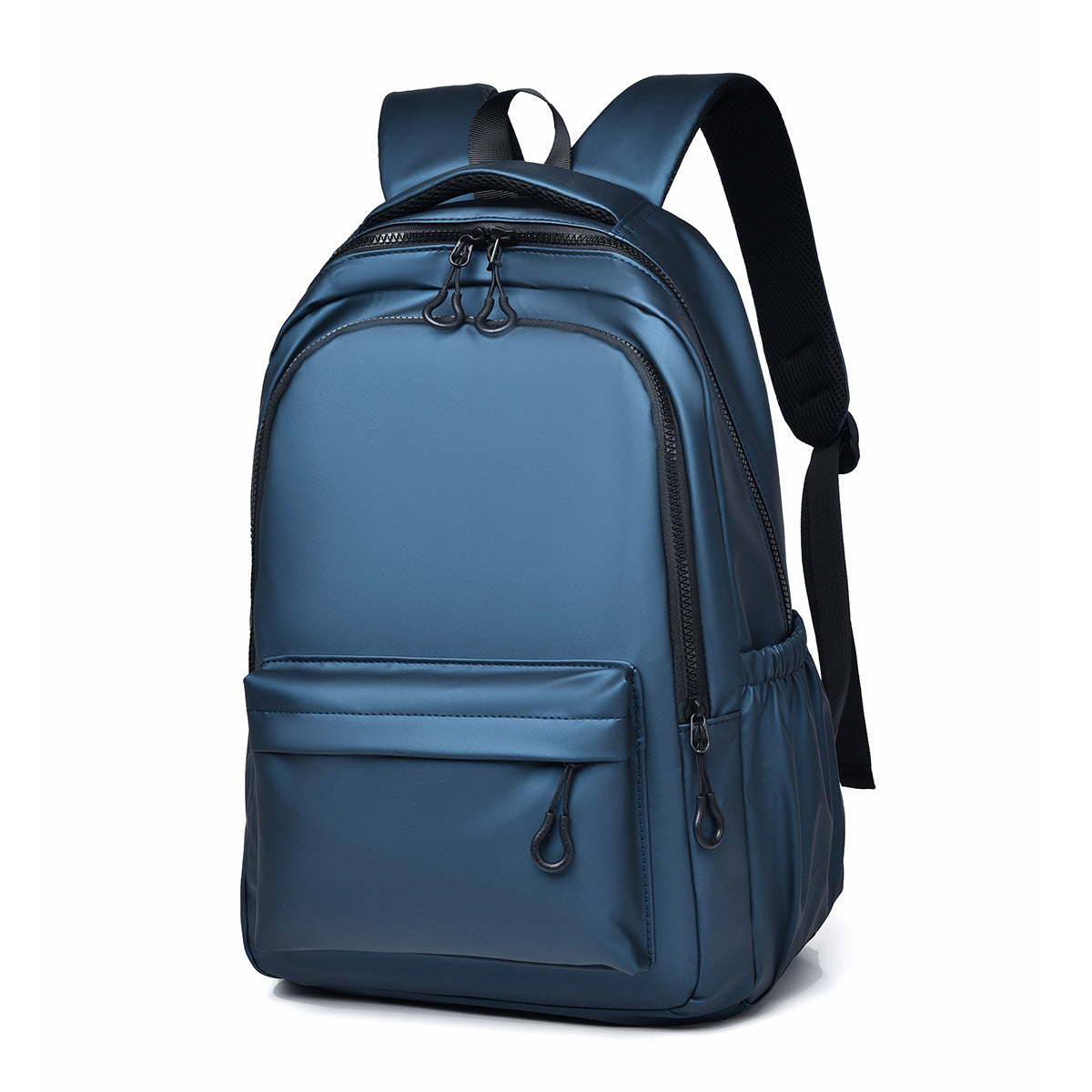 Processing custom casual backpack men's simple 15.6-inch computer backpack anti-splashing large-capacity student backpack