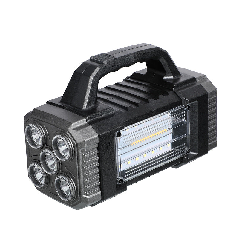 Cross-border solar lantern multi-functional three-light source work light outdoor remote emergency lighting solar flashlight