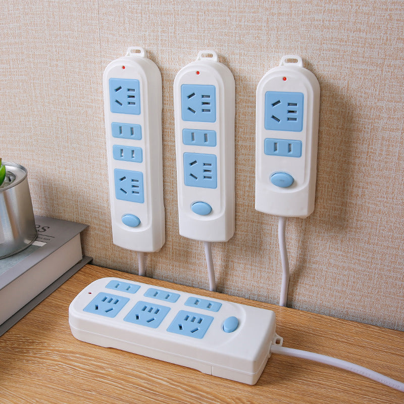 Plug-in new national standard power strip multi-plug wholesale household wired multi-purpose plug-in board socket with wire multi-function plug-in board