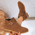 plus sizeboots women's  autumn winter chelsea boots women's side zipper popular cotton shoes women's