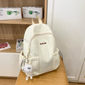 Schoolbag daily travel spring outing travel pure colorpatchwork kindergarten backpack abrasion resistantwaterproof lightweight backpack