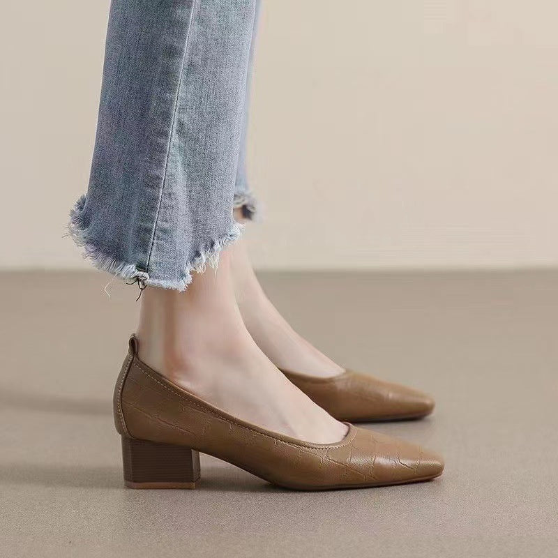 2023 spring/summer new arrivals: minimalist chic pointed-toe flats & pumps - soft leather, comfortable, and elegant