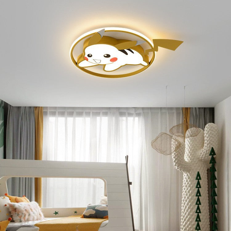 Children's room lighting boys and girls bedroom room light simple modern creative personality cartoon ceiling lamp