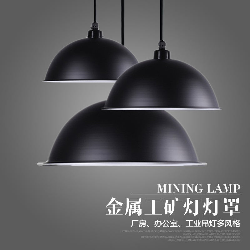 LED High Bay Lights Workshop Office Lights Warehouse Factory Lights Industrial Wind Chandelier Engineering Store Commercial Lighting Fixtures