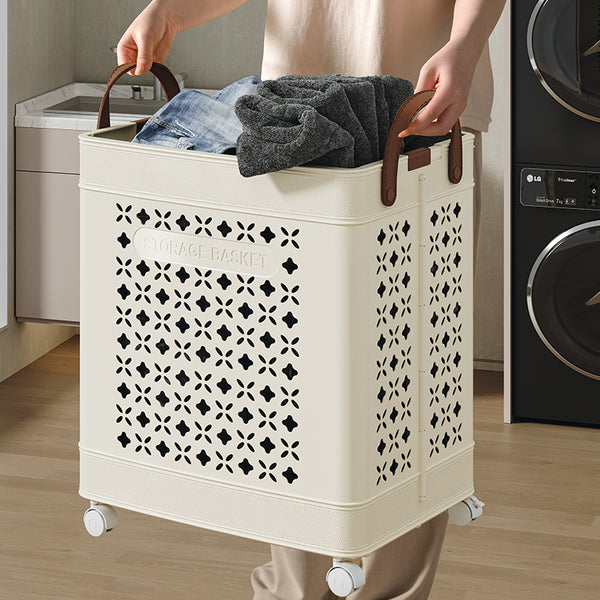 Dirty basket foldable household toilet bathroom high value large capacity laundry basket Dirty basket cart storage