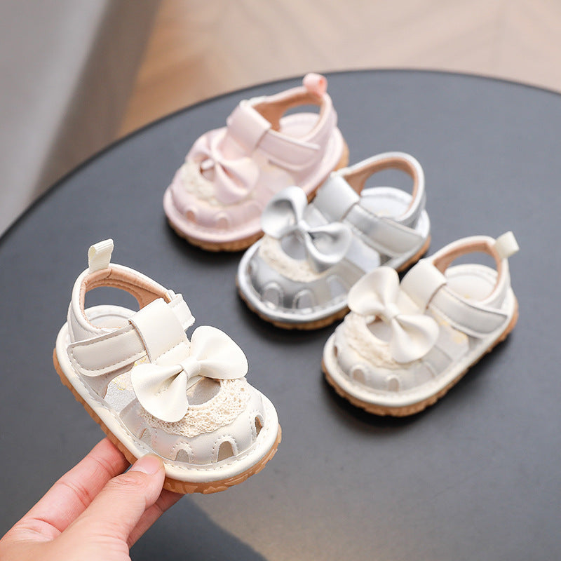 Baby fashion sandals:  summer new arrivals - versatile princess sandals for kids, anti-slip soft sole, stylish beach trendy shoes