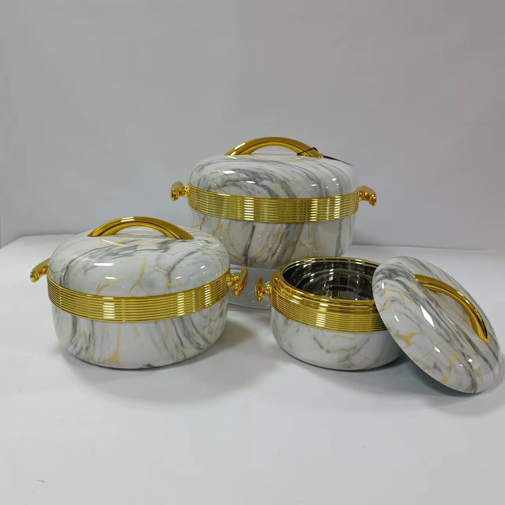 Insulated food container - classic design with colorful packaging - keeps food warm for approximately 6 hours