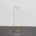 Simple double hook bag rack bag display rack floor-standing men's and women's handbag support bag rack display props jewelry rack