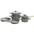 Processing personalizedfor homemedical stone pot suit non-stick flats pot milk pot soup pot six-piece set business gift pot