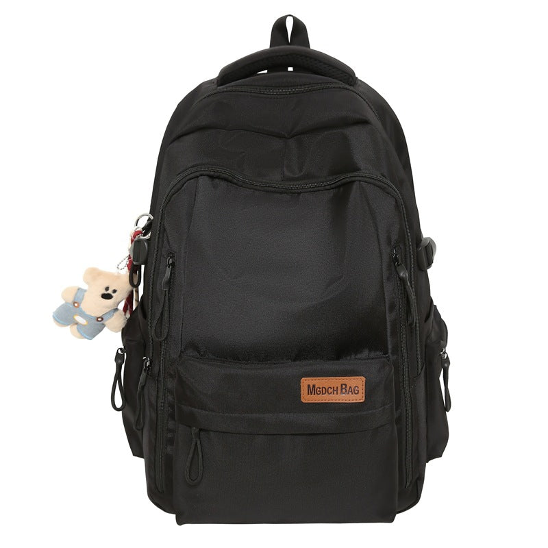 New high school students reduce the burden of backpacks, large-capacity student schoolbags, women's leisure travel, mountaineering backpacks, men's