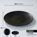 New melamine plates for commercial catering, pasta dishes, western-style steak plates, household dinner plates, high-end round plates, and flat plates