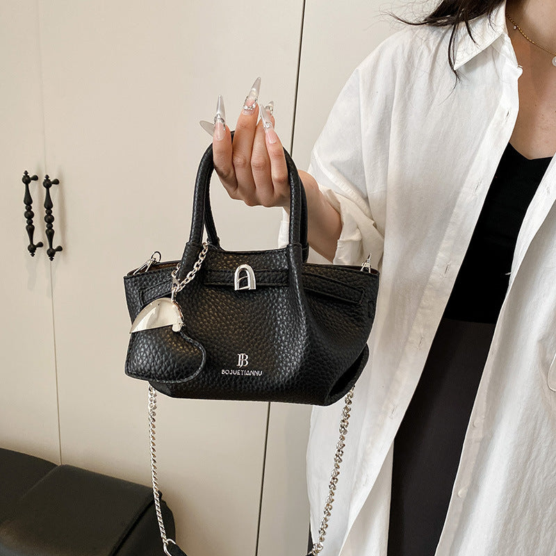 Women's summer 2025 foreign trade bags: new niche design crossbody bag, this year's popular bestseller - pleated bucket bag