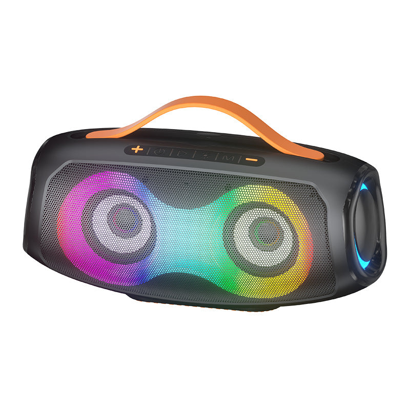 New wireless bluetooth speaker - outdoor waterproof portable 60w subwoofer with rgb lighting