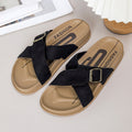 2026 new french retro platform crossover strap french chic sandals & slippers - summer women's outerwear fashion export