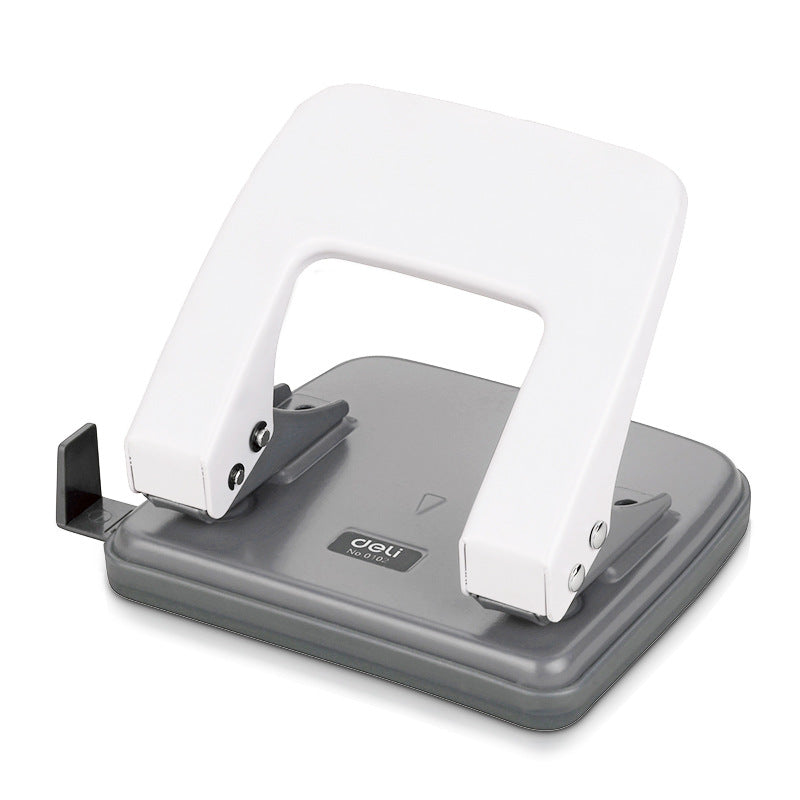 Deli 0102 hole puncher hole puncher office supply can punch 20 pages wholesale two holes two holes hole punching machine