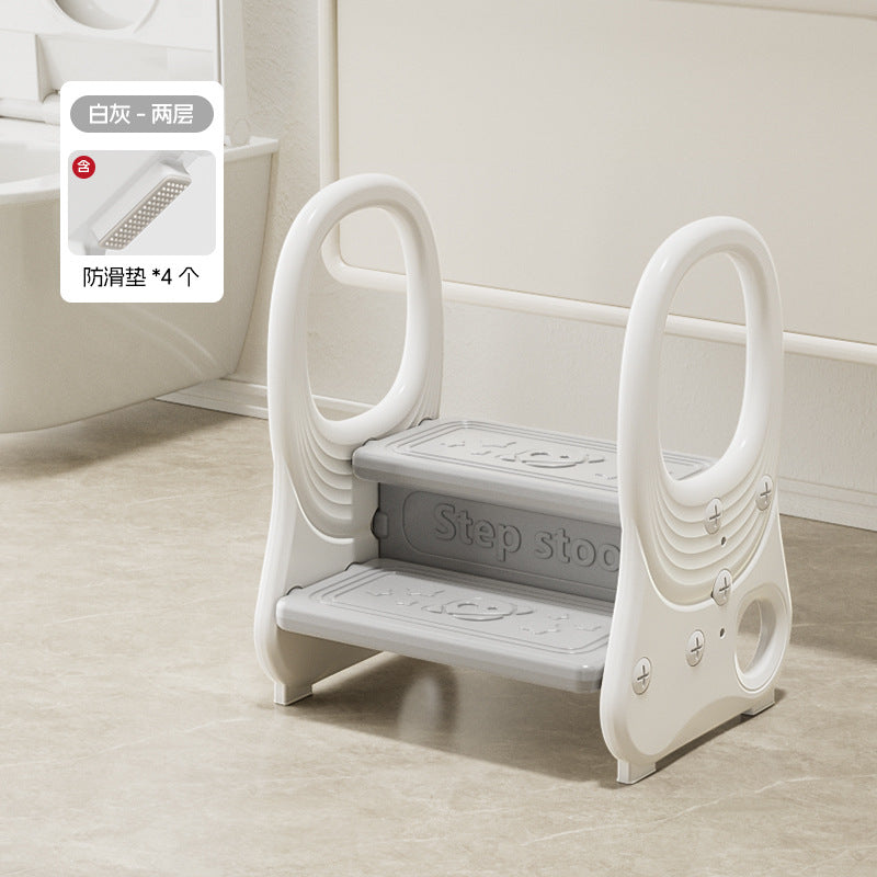 Baby Stepping Stool Hand Steps Armrest Stool Face Stool Children Washing Ladder Washing Ladder Steps Climbing Stairs