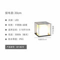 Outdoor villa pillar lights, solar powered post lights, waterproof courtyard fence lights, exterior doorway lights