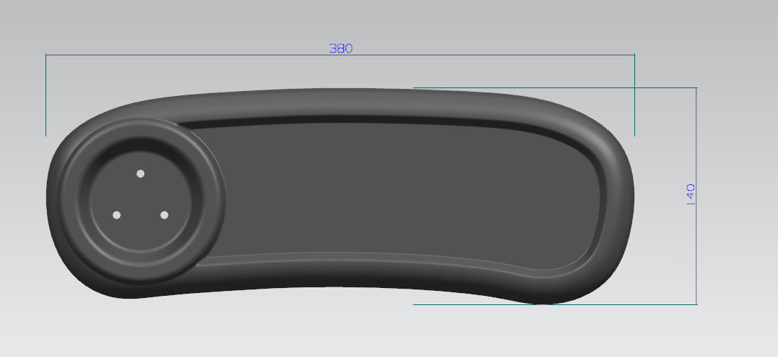 Baby stroller, multi-functional dinner plate, silicone protective cover, custom mold opening and fitting cart, stroller accessories, environmental protection cover