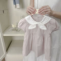 [summer clothing big sale free shipping] girls' baby shirt summer  k-style forest style baby girls' fashionable shirt short sleeves