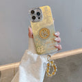New year's wheel of fortune spinner case for apple 16 - good luck & fortune swirl design - iphone 11 full coverage lens protector case