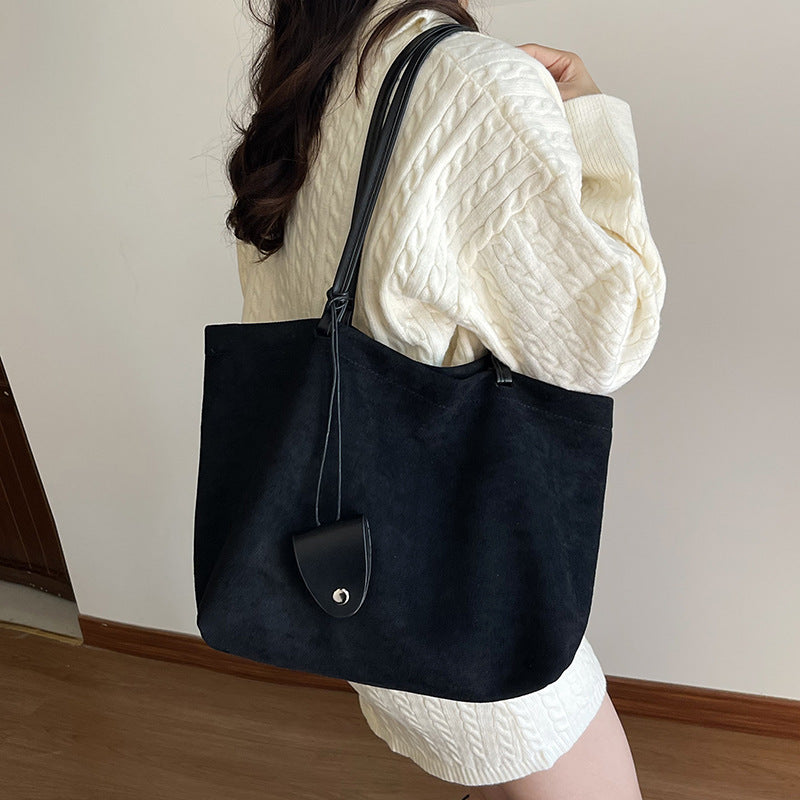 retro underarm bag women's new bag classy sense easiest for match shoulder bag casual large capacity mother-in-law tote bag