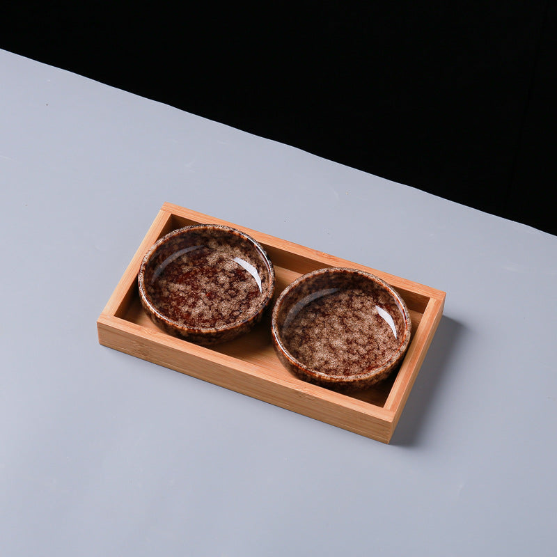 Flavor plate combination ceramic seasoning plate sauce small plate for home cold dish plate snack plate tray wholesale food grade