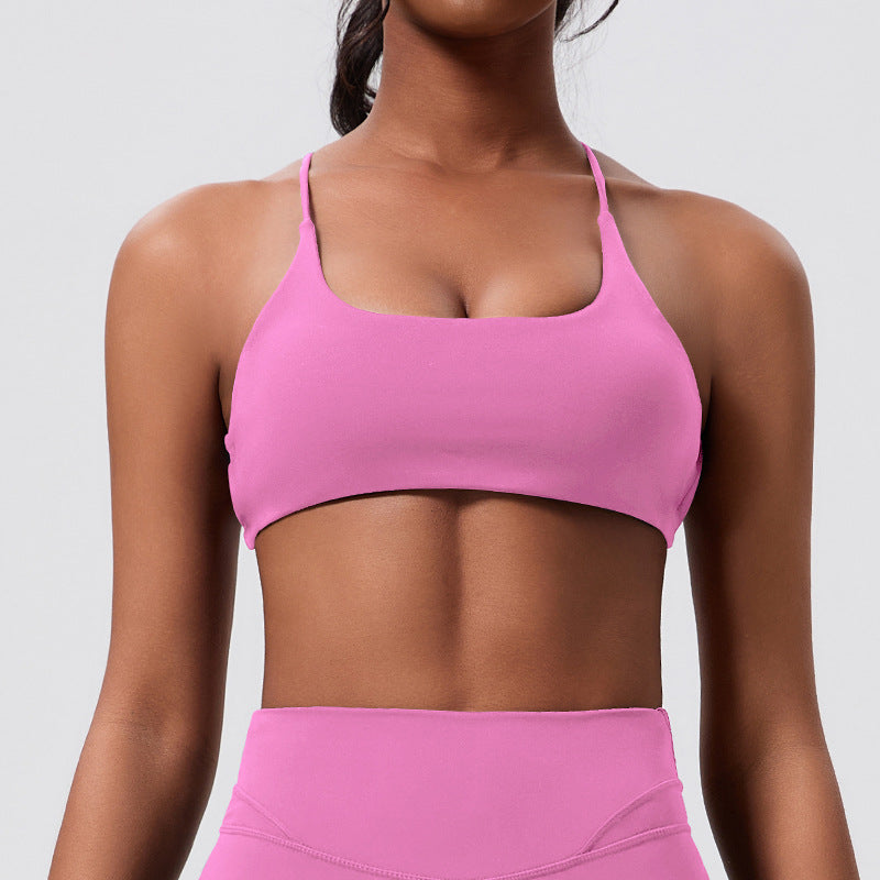 dance running sports intimates women's vest style fitness yoga tops bra personalized cross-border hot sale