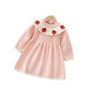 Girls' christmas sweater dress - new autumn/winter  collection - children's new year's outfit - baby's first birthday dress - princess dress