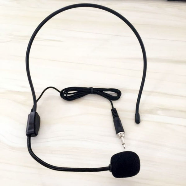Wireless Transmitter Box Universal Headset Headset Microphone Lavalier Microphone 3.5 Interface with Threaded Amplifier Screw