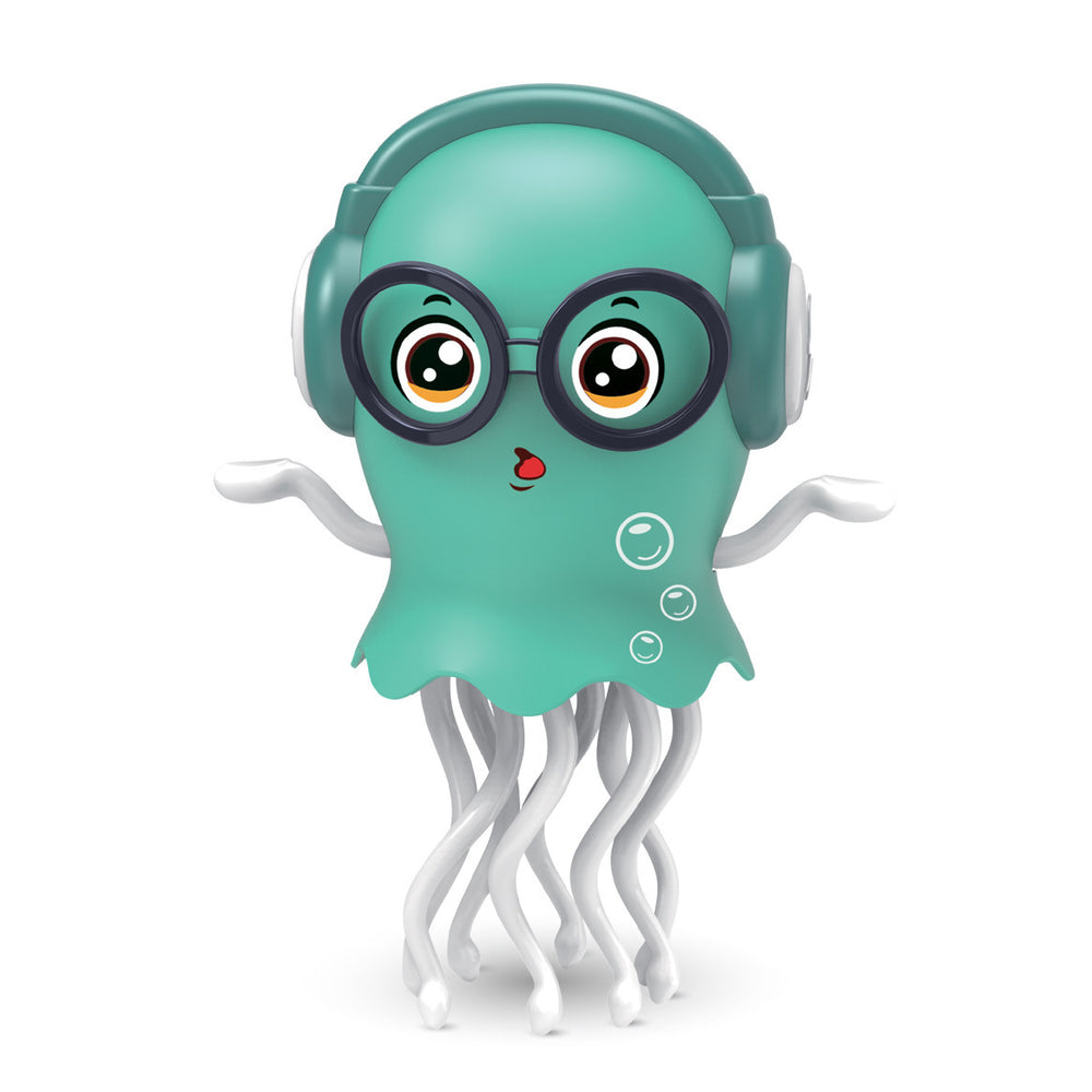 magic dancing jellyfish toys universal electric luminous self-obstacle avoidance stunt dancing octopus toys wholesale