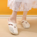 Baotou half slippers for women summeroutwear2025new arrivalflats slip-on half slippers soft bottom french style sandals