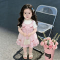 Girls' sweet summer dress - new summer collection, stylish baby dress,  kids' princess tulle dress, hot seller