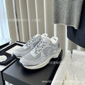 Pure original low ankle silver horn king sneakers 2026 spring fashion style thick soleretrocasualrunning shoes