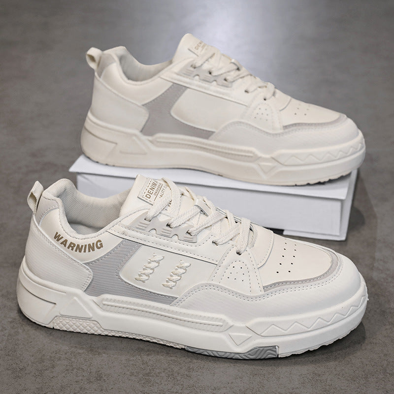 Niche style original men's shoes 2025new arrivalspringeasiest for matchthick solewhite sneakerscasual white shoes german training sports trendy shoes